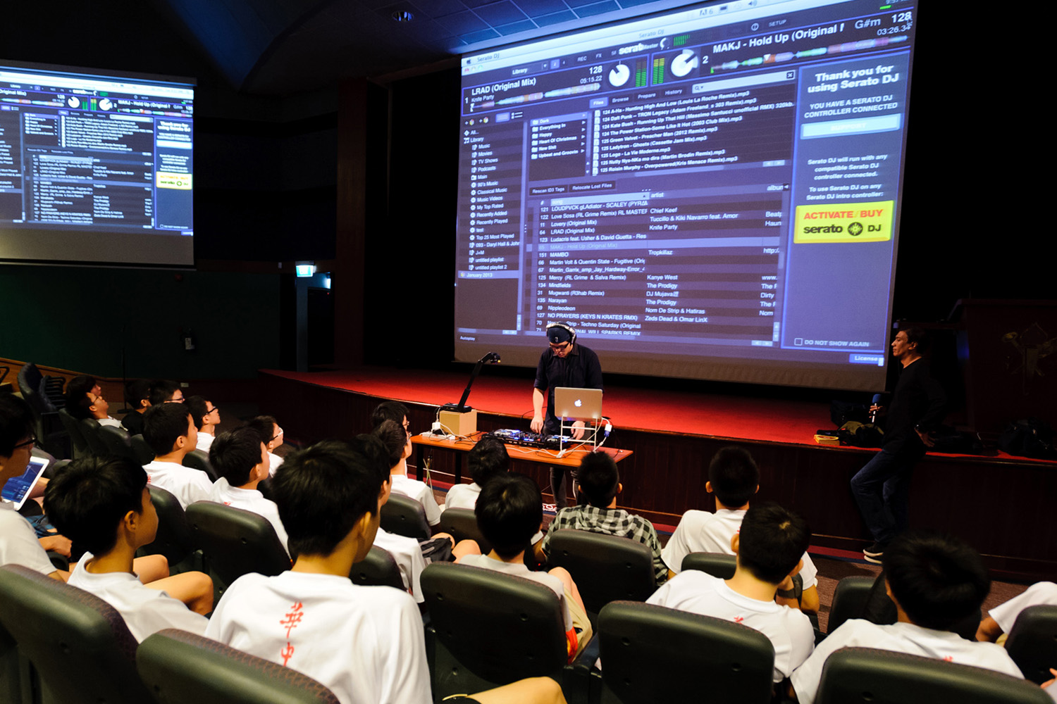 DJ workshop Hwa Chong Institution